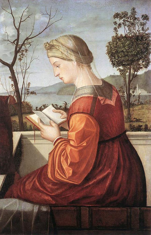Vittore Carpaccio The Virgin Reading